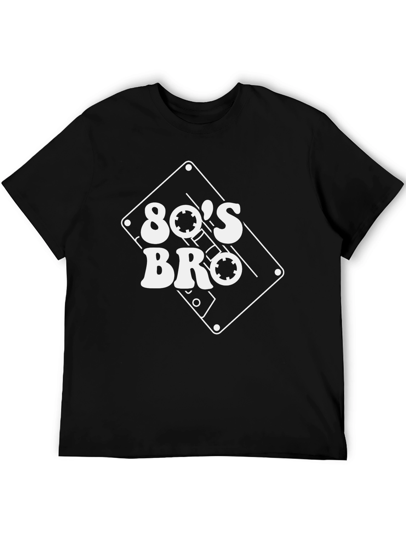 80s Bro Retro Cassette Tape T-Shirt