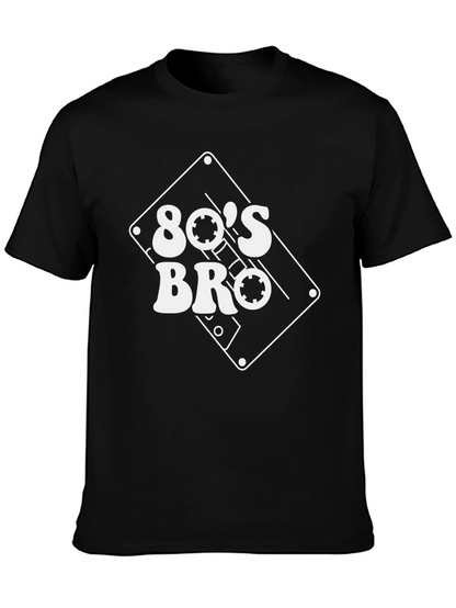 80s Bro Retro Cassette Tape T-Shirt