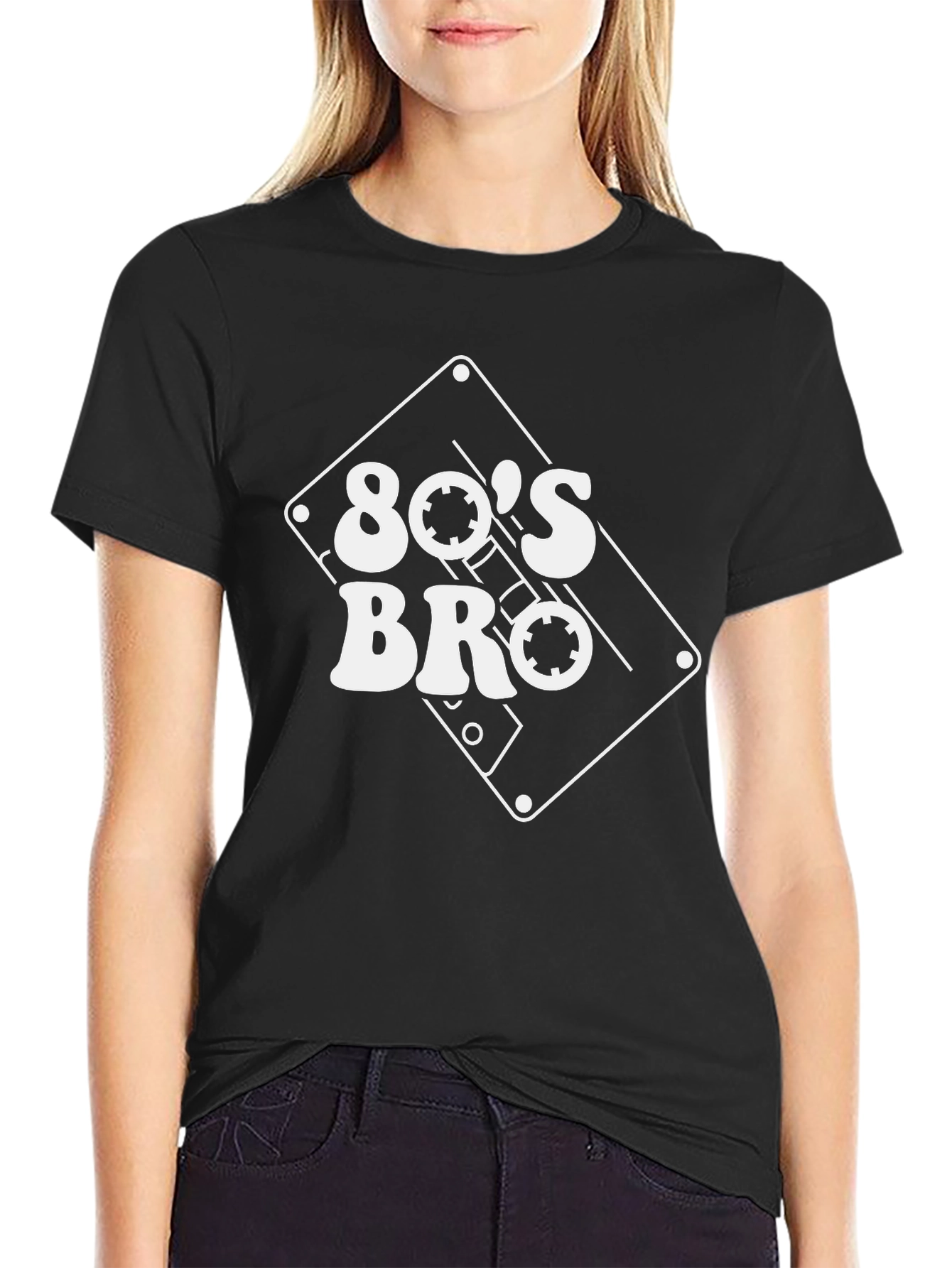 80s Bro Retro Cassette Tape T-Shirt