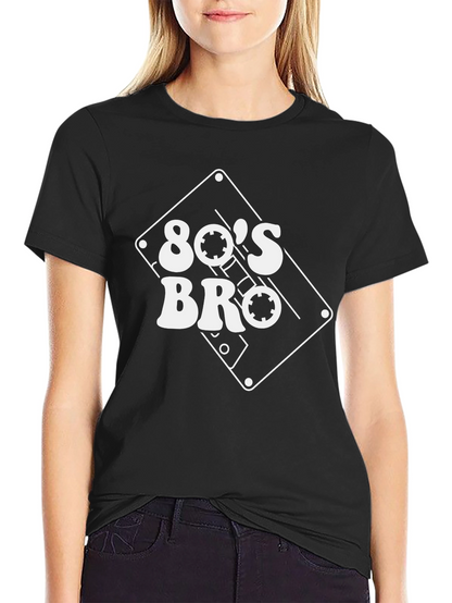 80s Bro Retro Cassette Tape T-Shirt