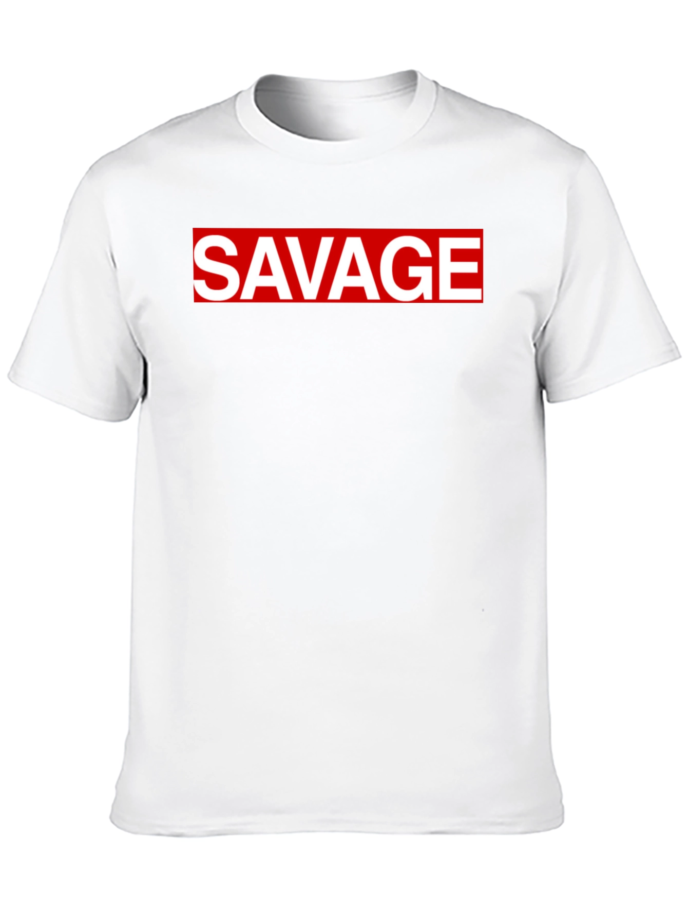 Savage Graphic Tee - Bold Statement T-Shirt