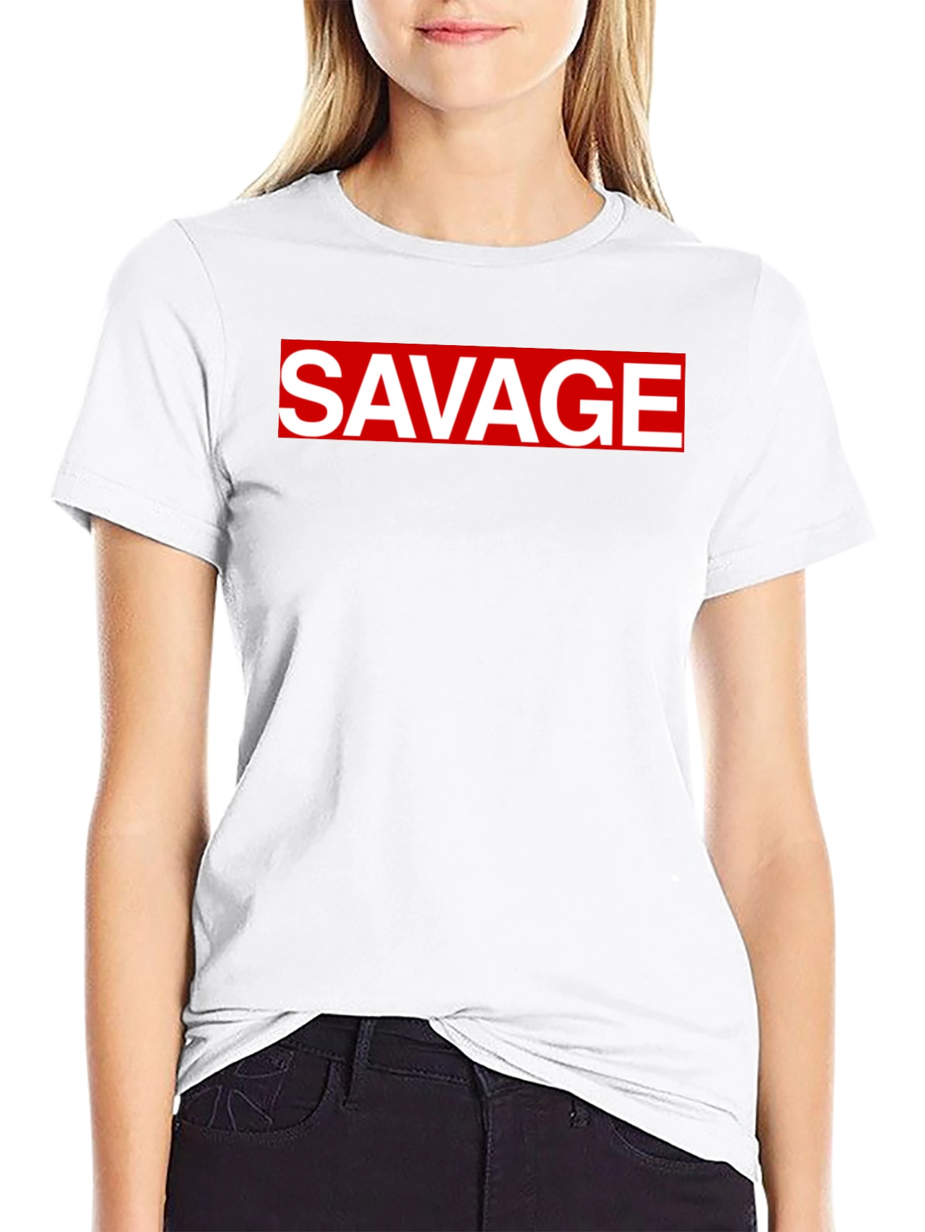 Savage Graphic Tee - Bold Statement T-Shirt