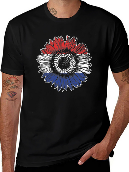 Dutch Flag Sunflower Graphic Tee