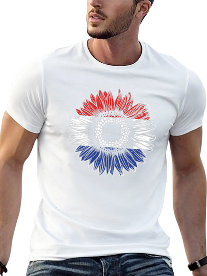 Dutch Flag Sunflower Graphic Tee