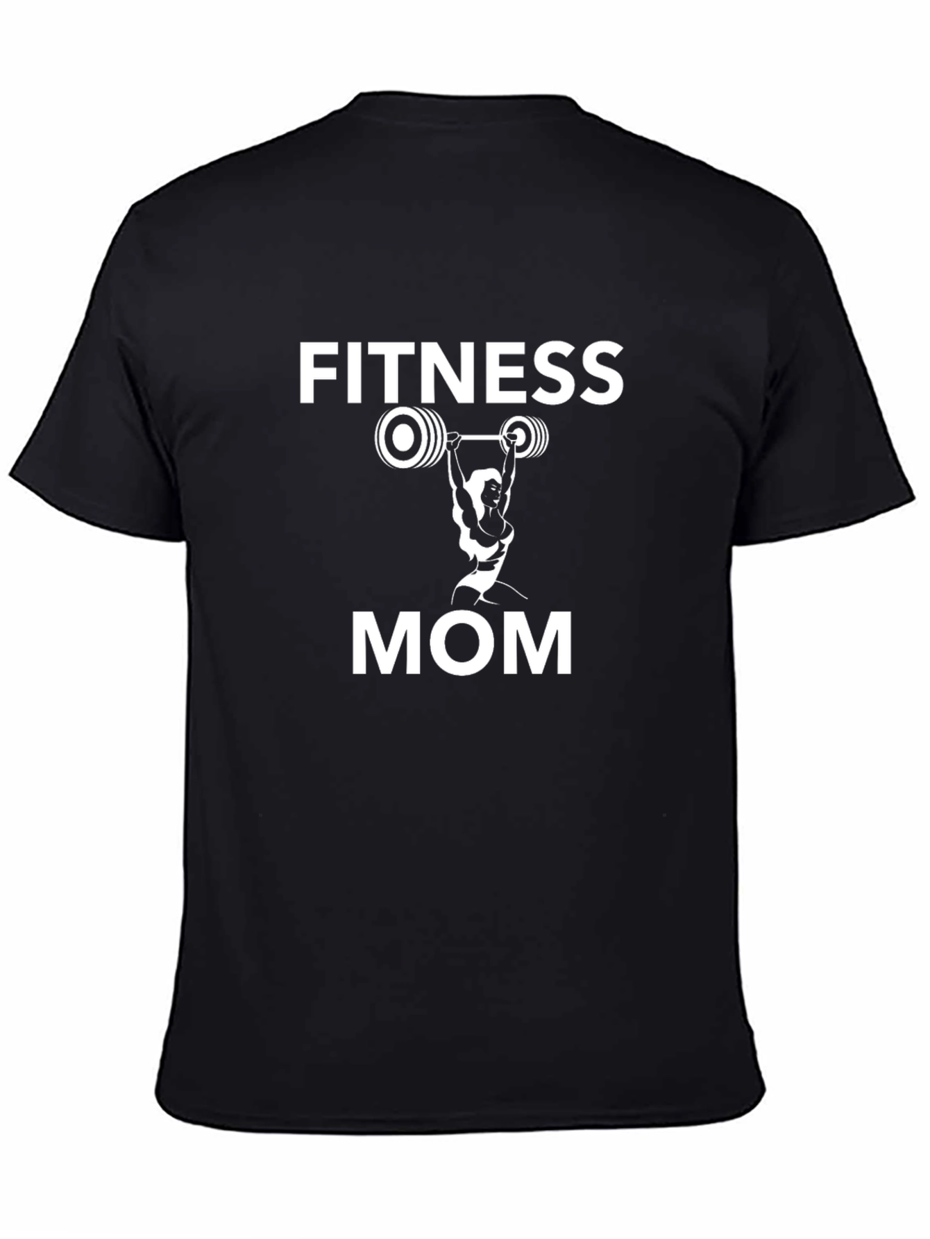 Fitness Mom T-Shirt - Black