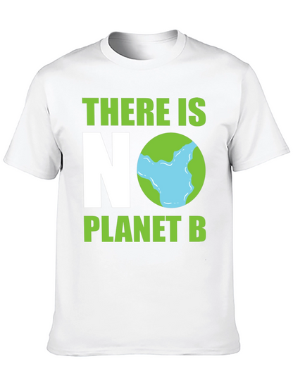 No Planet B Graphic Tee - Earth Conservation T-Shirt