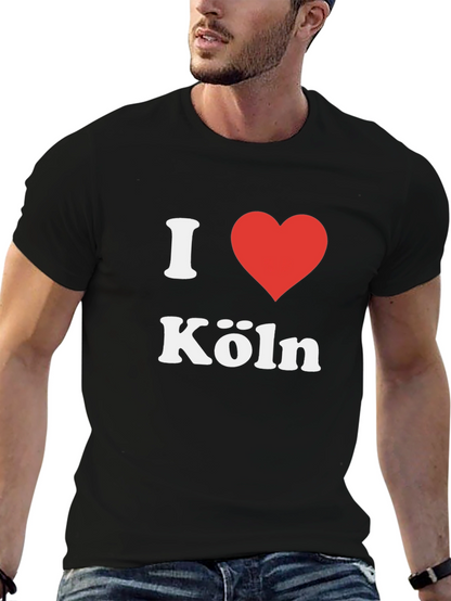 I Heart Köln T-Shirt - Black