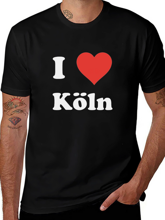 I Heart Köln T-Shirt - Black