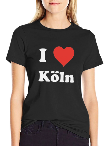 I Heart Köln T-Shirt - Black