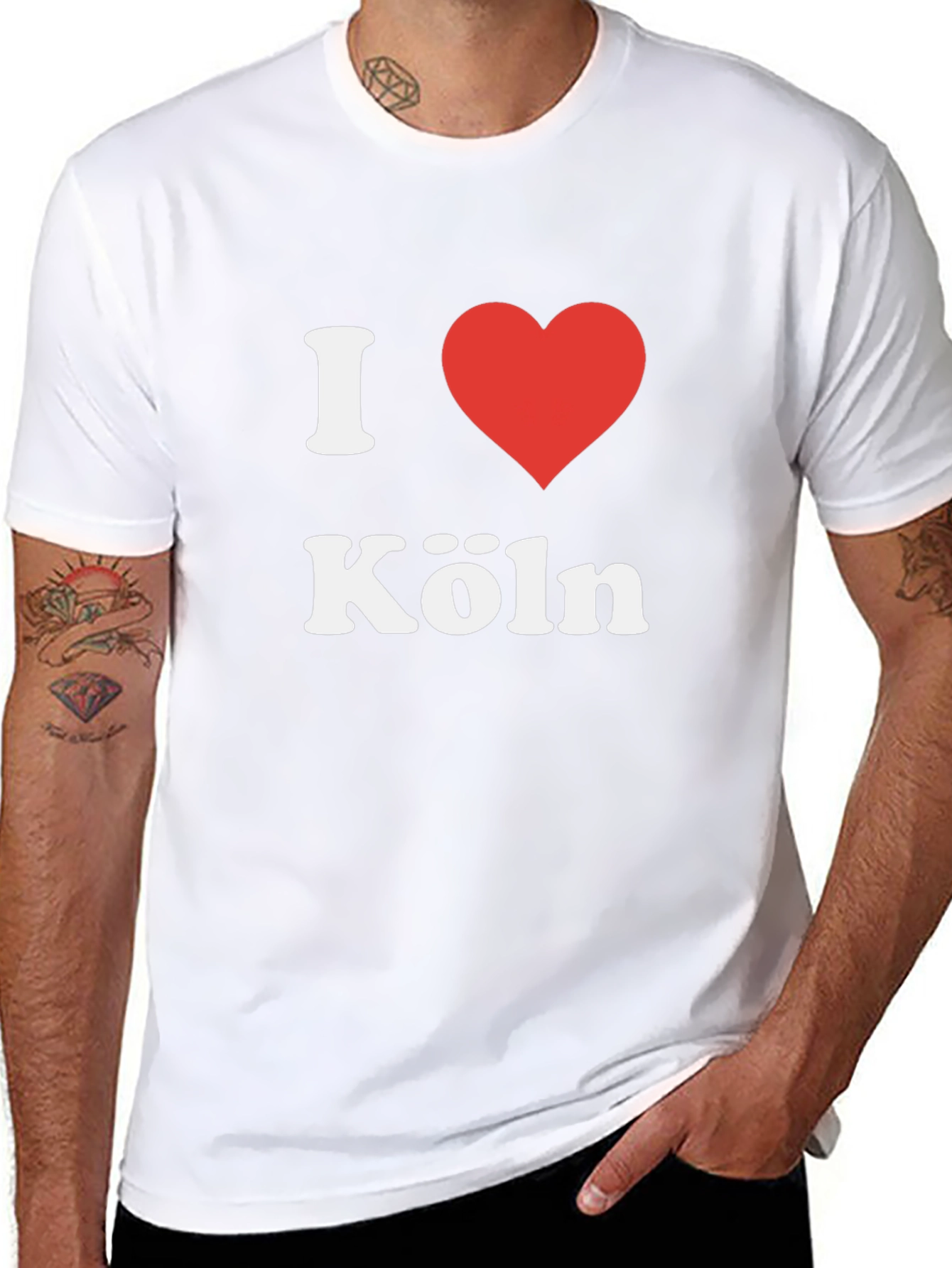 I Heart Köln T-Shirt - Black