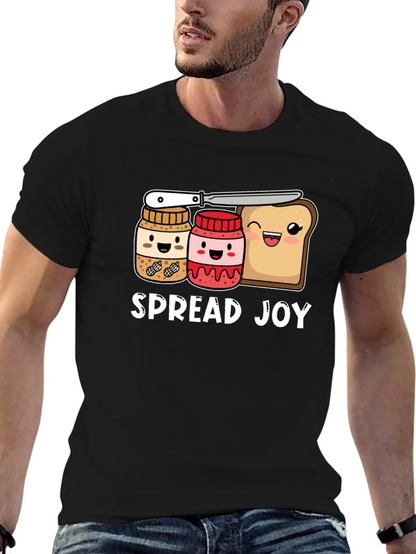 Spread Joy Graphic T-Shirt - Foodie Fun!