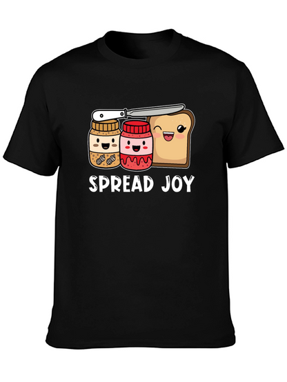 Spread Joy Graphic T-Shirt - Foodie Fun!