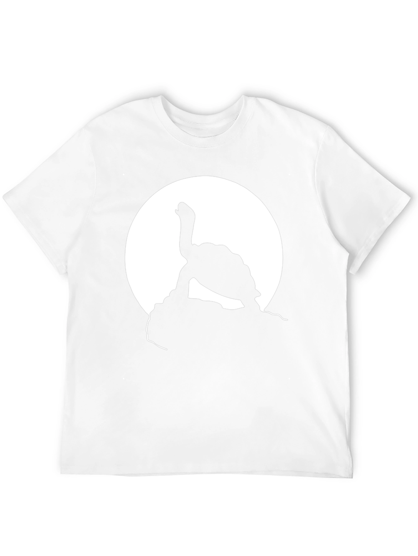 Turtle Silhouette T-Shirt - Black Graphic Tee