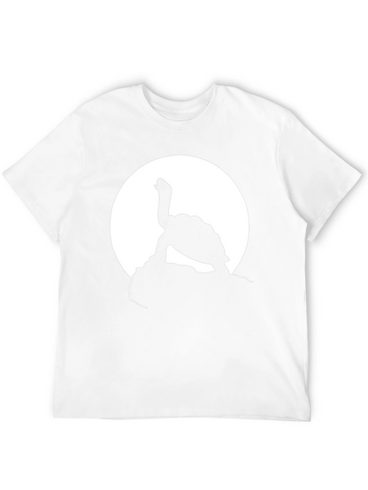 Turtle Silhouette T-Shirt - Black Graphic Tee