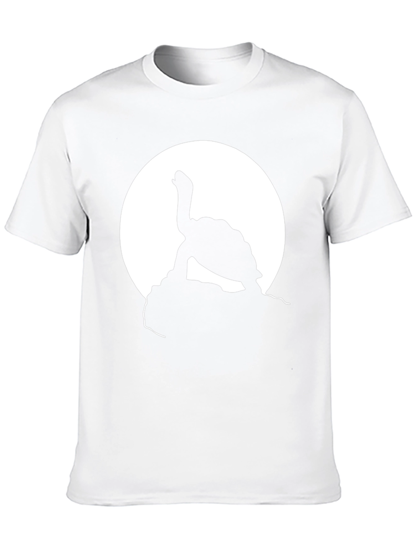 Turtle Silhouette T-Shirt - Black Graphic Tee