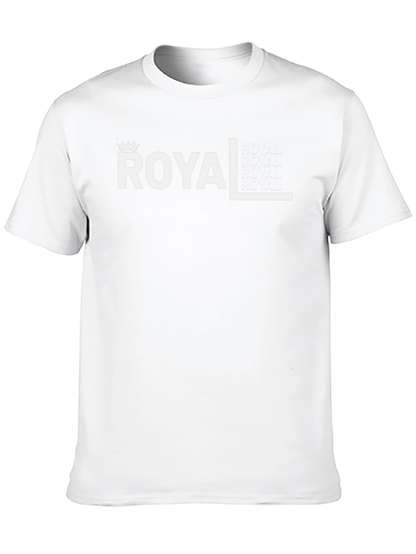 Royal Graphic Black T-Shirt