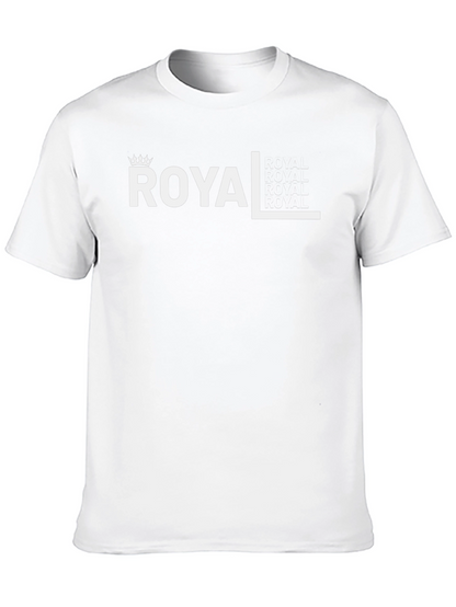 Royal Graphic Black T-Shirt