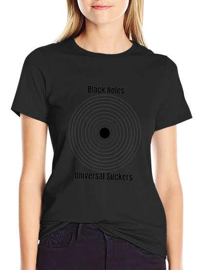 Black Holes Universal Suckers Graphic T-Shirt
