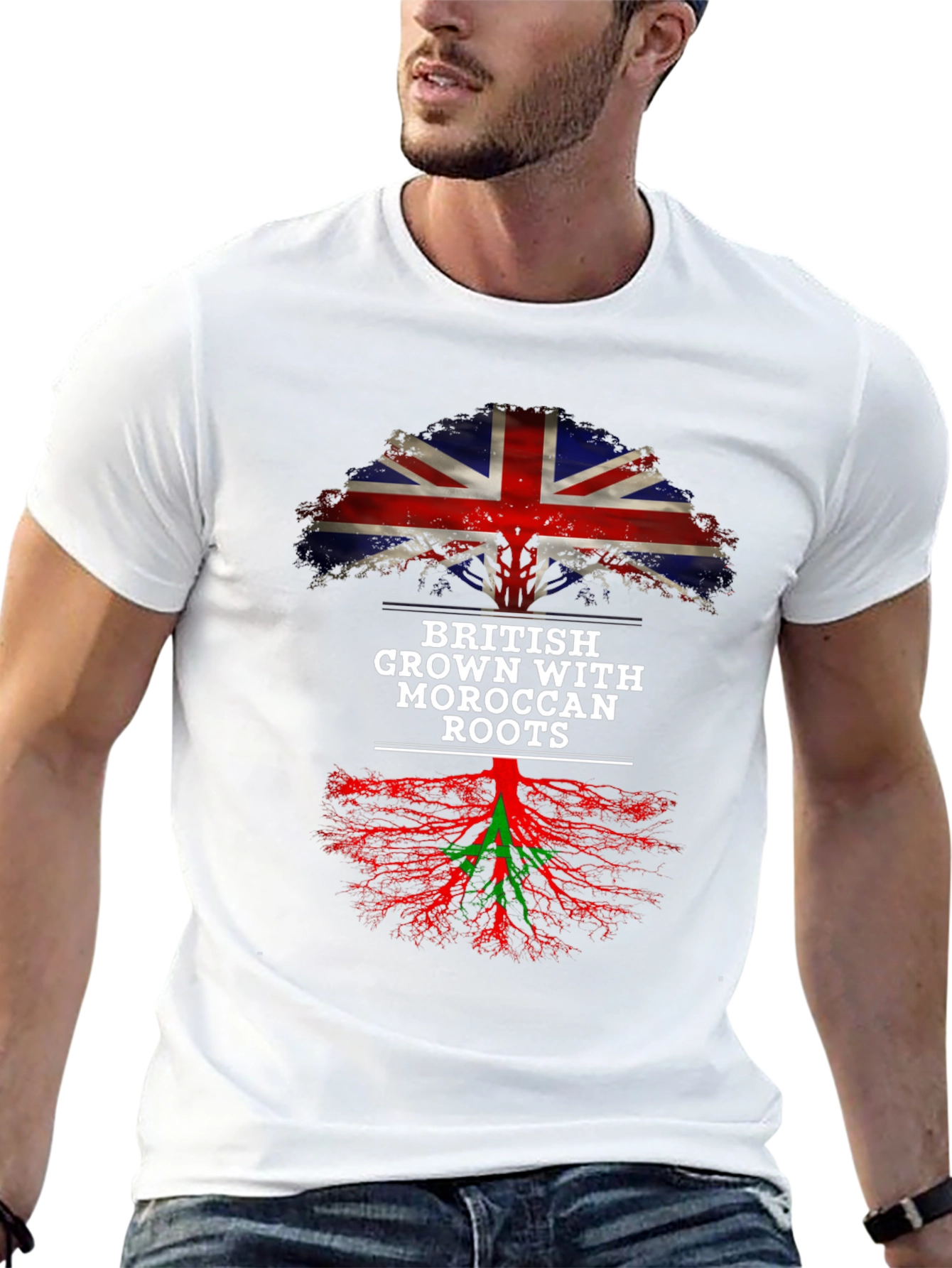 British Grown with Moroccan Roots T-Shirt