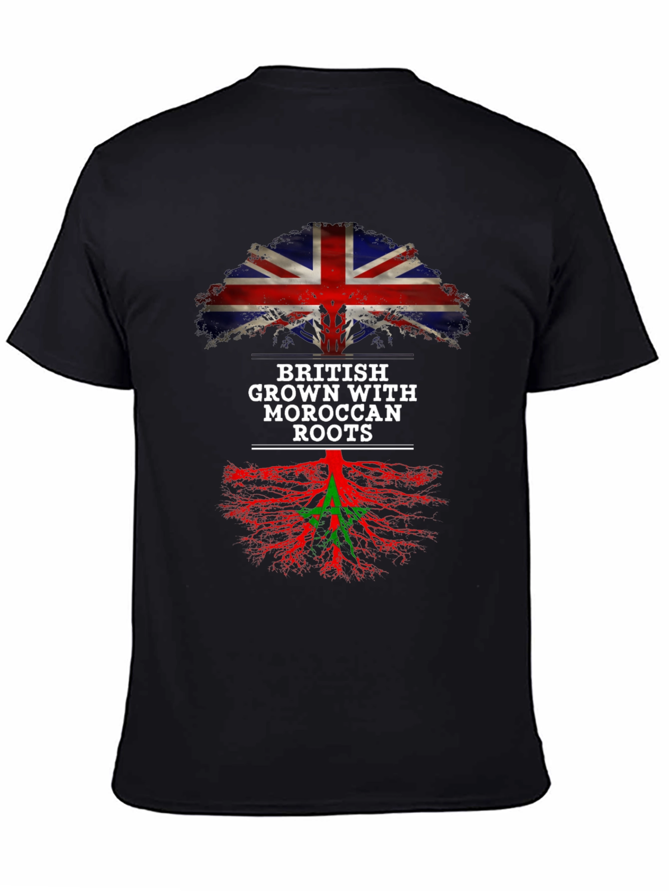 British Grown with Moroccan Roots T-Shirt