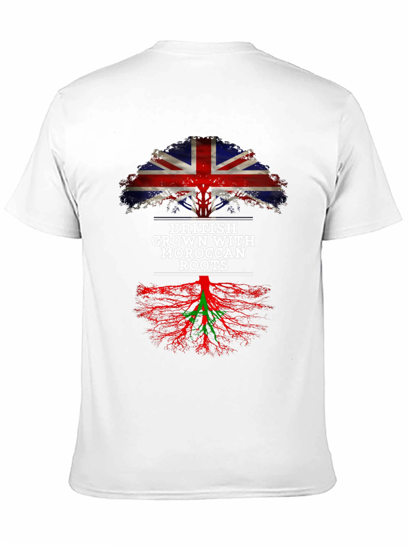 British Grown with Moroccan Roots T-Shirt