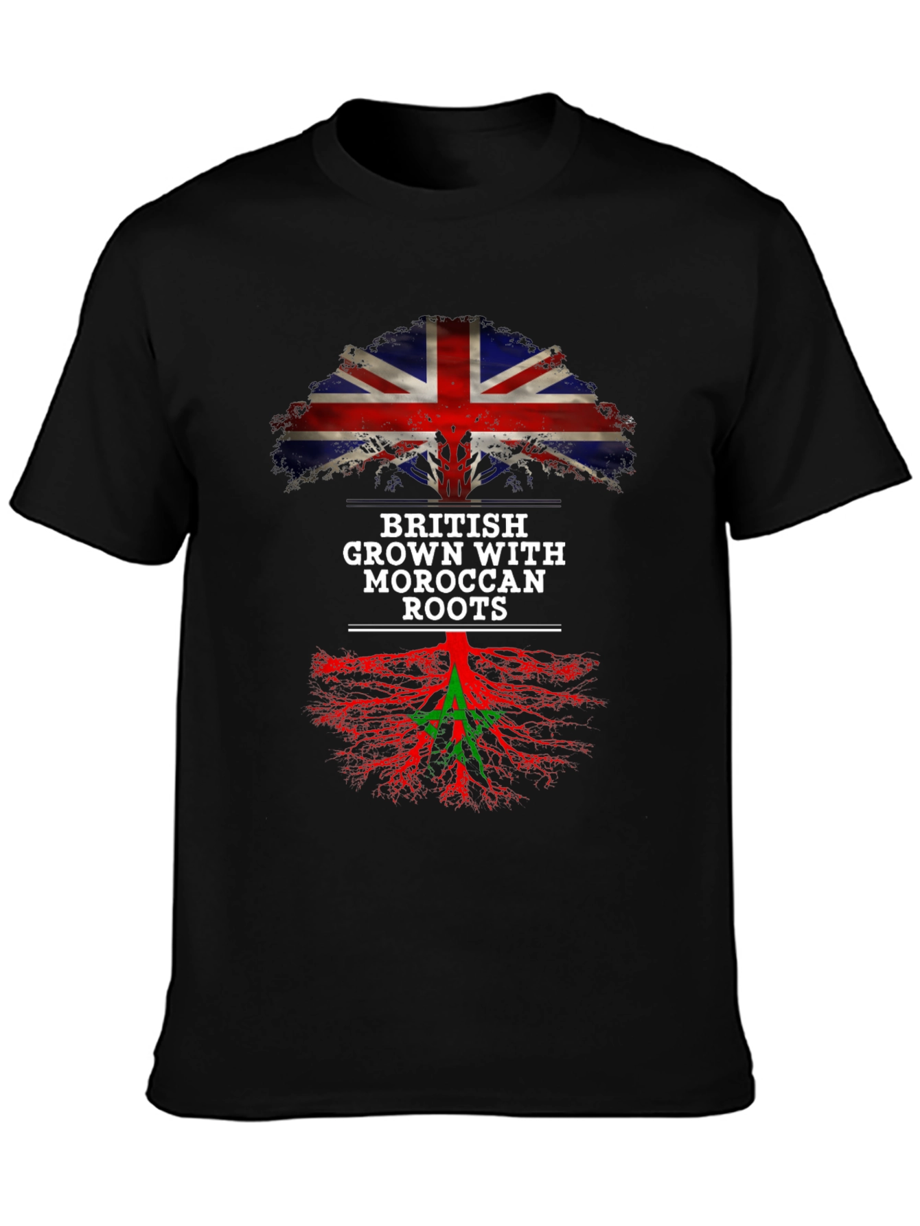 British Grown with Moroccan Roots T-Shirt