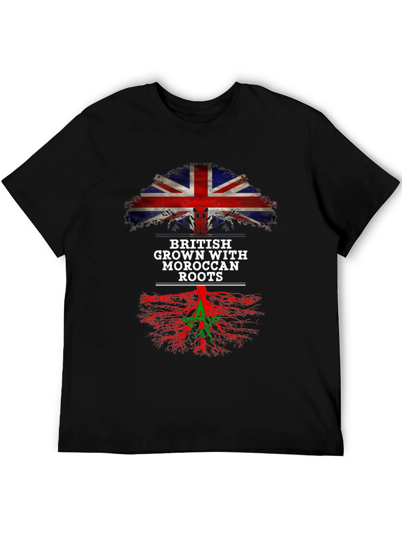 British Grown with Moroccan Roots T-Shirt