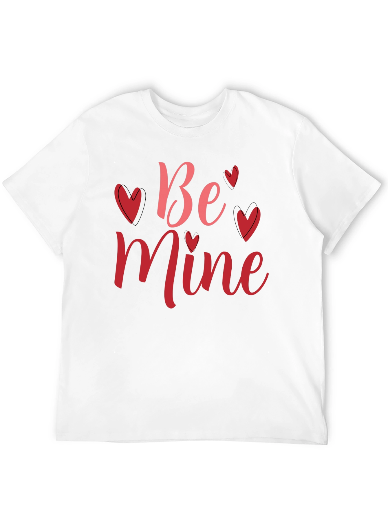 Be Mine Graphic Valentines Day T-Shirt