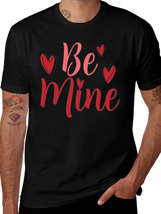 Be Mine Graphic Valentines Day T-Shirt