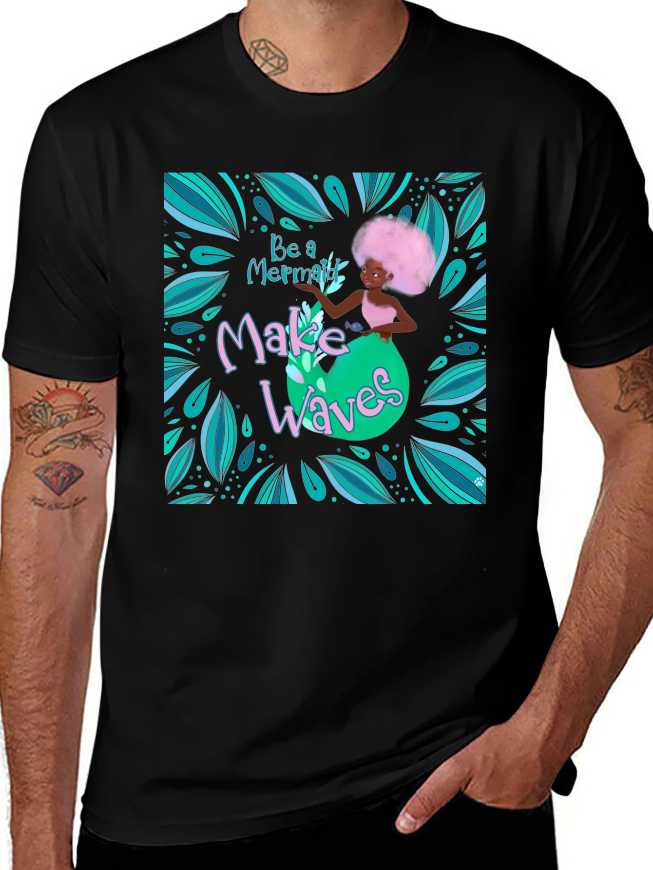 Be a Mermaid Graphic Tee