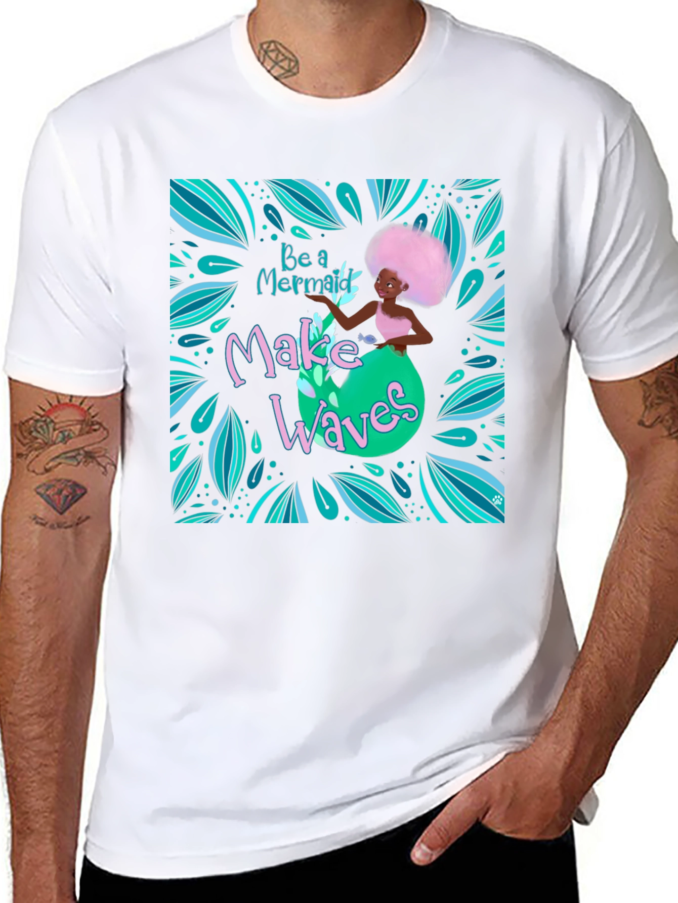 Be a Mermaid Graphic Tee