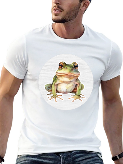 Frog Graphic Tee - Unisex Black T-Shirt