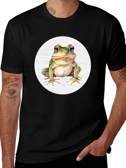Frog Graphic Tee - Unisex Black T-Shirt
