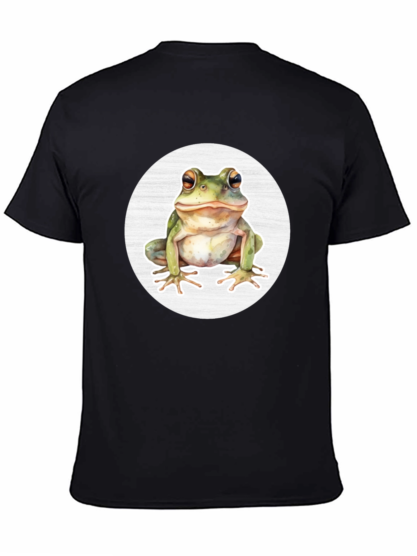 Frog Graphic Tee - Unisex Black T-Shirt