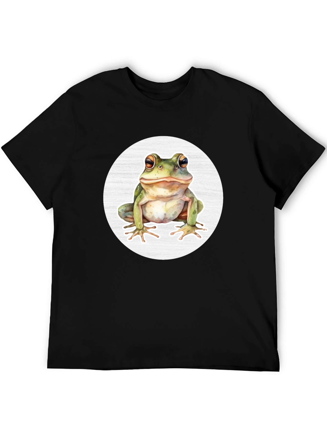 Frog Graphic Tee - Unisex Black T-Shirt