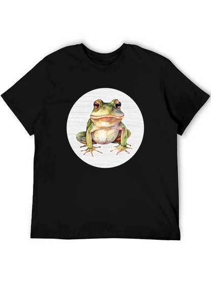 Frog Graphic Tee - Unisex Black T-Shirt