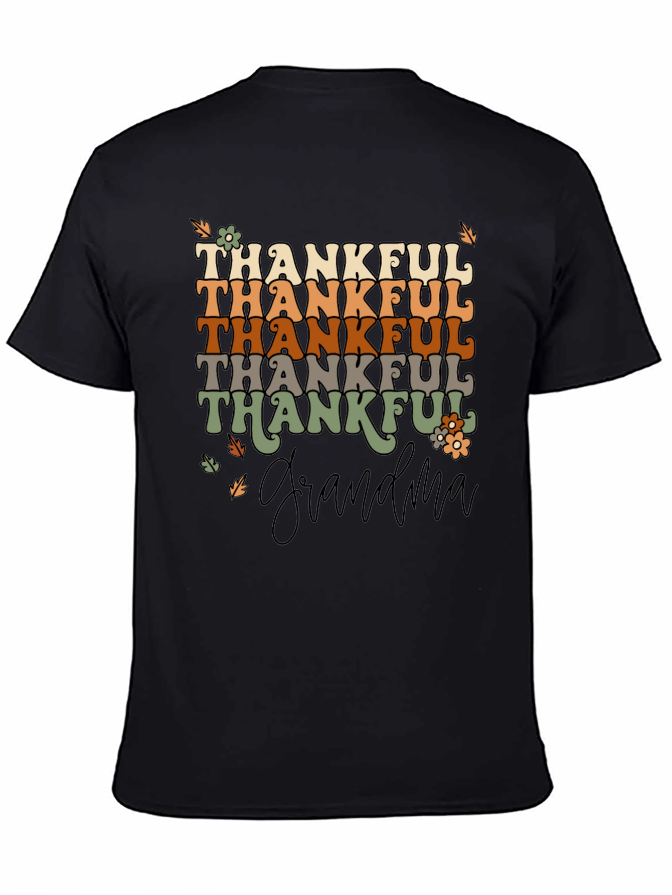 Thankful Grandma Graphic T-Shirt