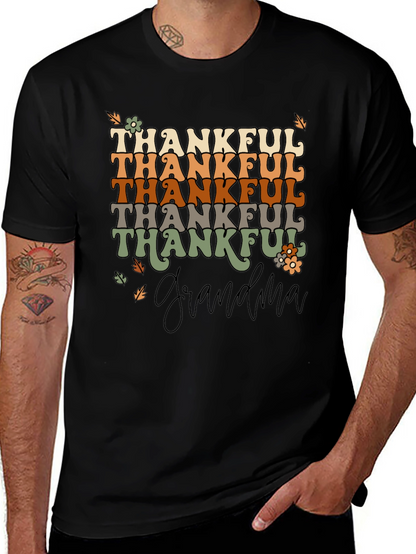 Thankful Grandma Graphic T-Shirt