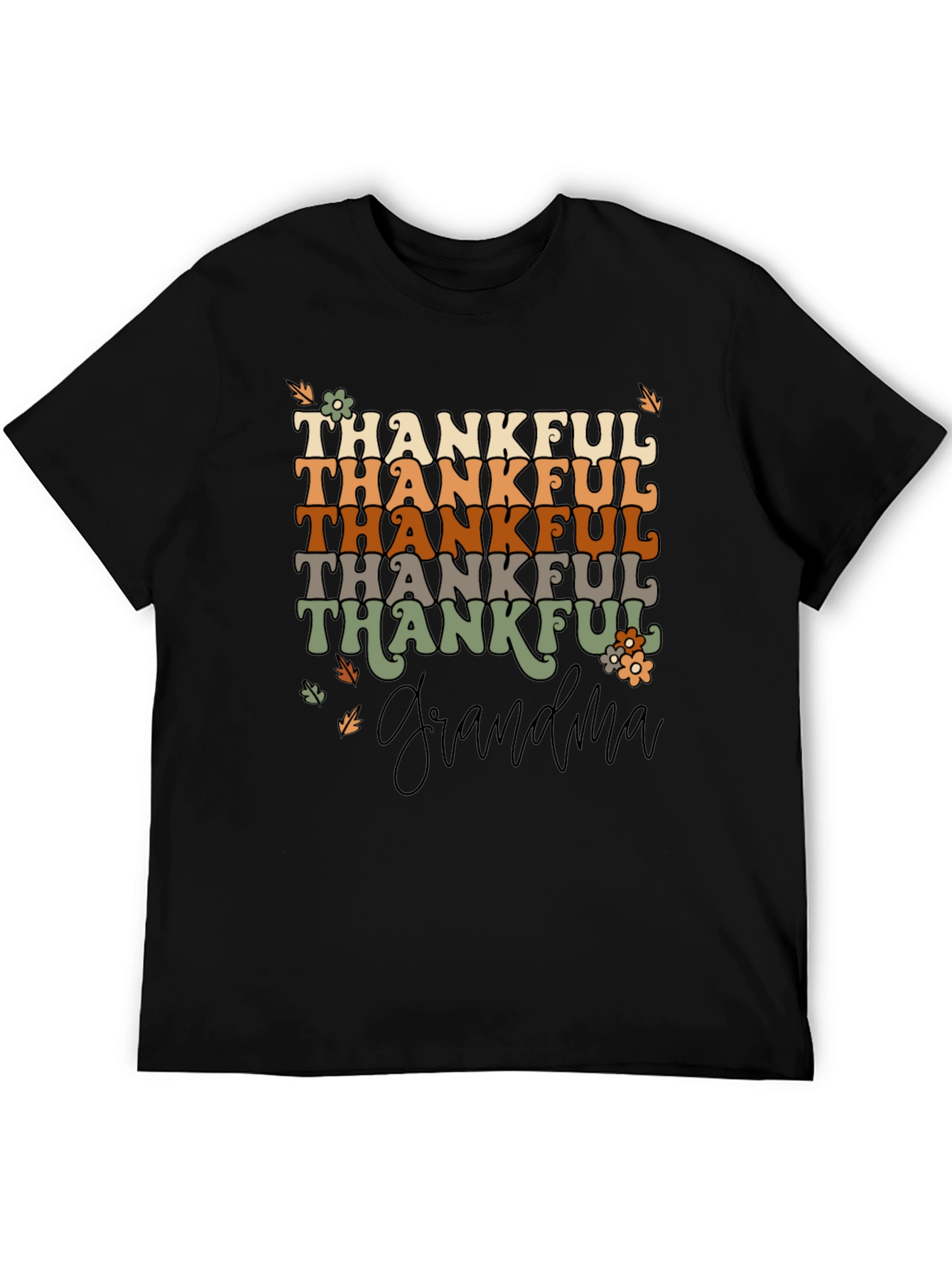 Thankful Grandma Graphic T-Shirt
