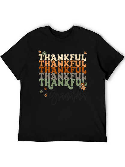 Thankful Grandma Graphic T-Shirt