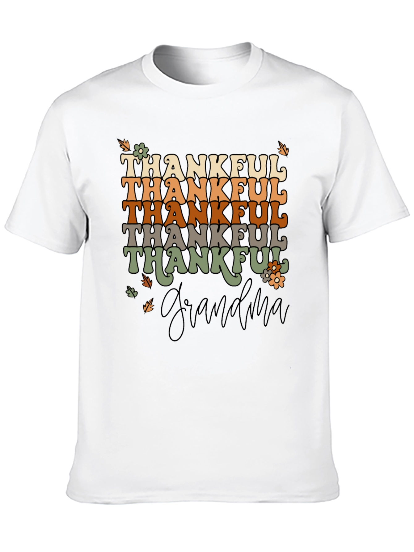 Thankful Grandma Graphic T-Shirt