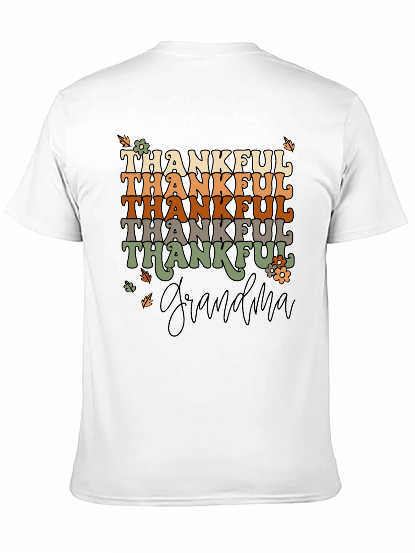 Thankful Grandma Graphic T-Shirt