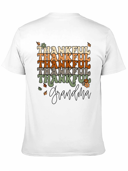 Thankful Grandma Graphic T-Shirt