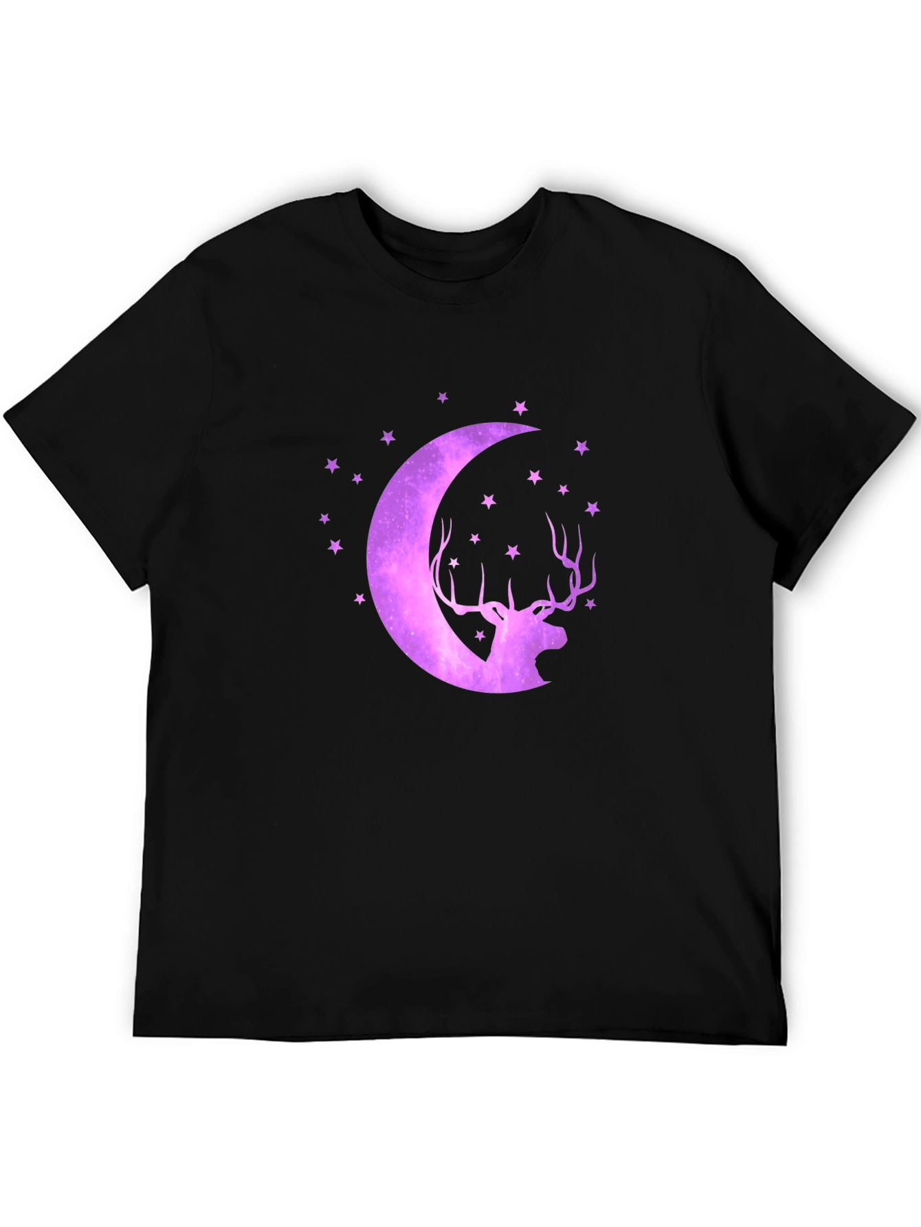 Cosmic Deer Moon T-Shirt