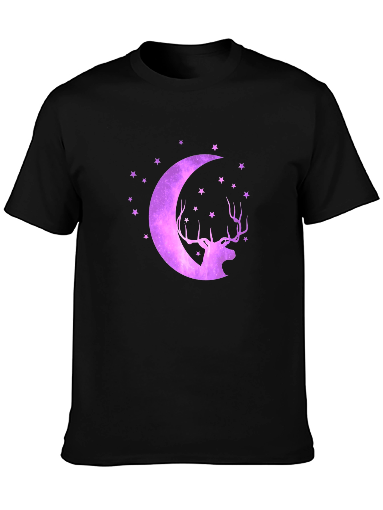 Cosmic Deer Moon T-Shirt