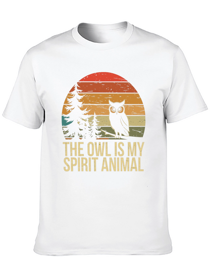 Owl Spirit Animal Graphic Tee