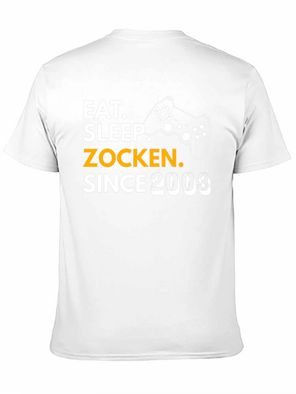 Eat Sleep Zocken Since 2003 Gaming T-Shirt
