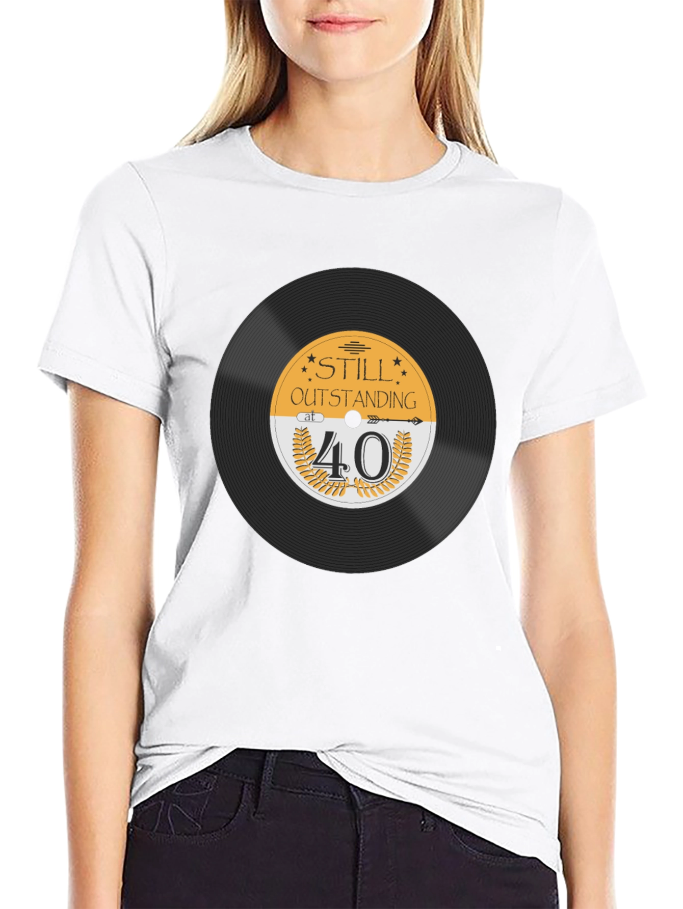 Still Outstanding at 40 Black T-Shirt