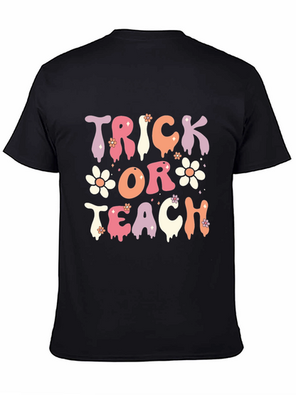 Trick or Teach Halloween Teacher T-Shirt