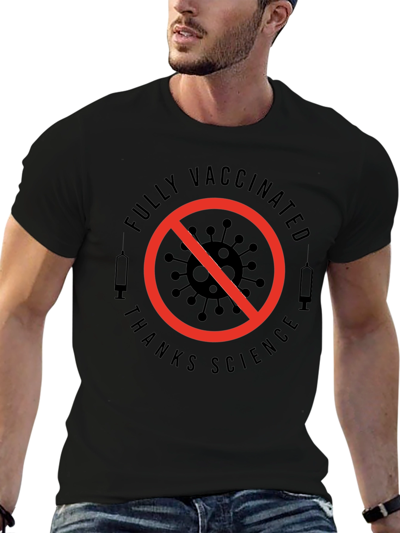Fully Vaccinated Thanks Science T-Shirt